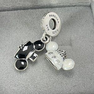 Pandora Disney Parks Mickey Mouse Minnie Mouse Wedding Dangle Charm